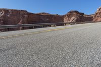 Utah Road: Red Rock Landscape