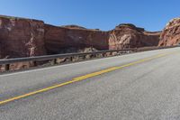 Utah Road: Red Rock Landscape