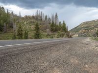 Utah Road Through a Gloomy Landscape