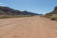 Utah Road Through Red Rock Landscape