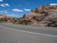 Utah Road Traverses Stunning Landscape