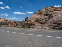 Utah Road Traverses Stunning Landscape