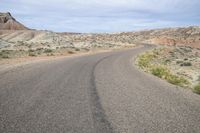 Utah Road: Traversing the Desert Landscape