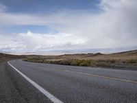 Utah Rural Highland Road: Asphalt During the Day