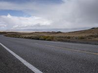 Utah Rural Highland Road: Asphalt During the Day