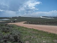 Utah Rural Landscape: A Scenic Dirt Road