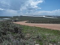 Utah Rural Landscape: A Scenic Dirt Road