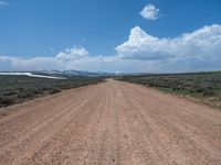 Utah Rural Landscape: A Scenic Dirt Road