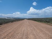 Utah Rural Landscape: A Scenic Dirt Road