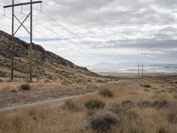 Utah Rural Landscape: Endless Road Stretching to the Horizon