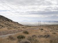 Utah Rural Landscape: Endless Road Stretching to the Horizon