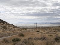 Utah Rural Landscape: Endless Road Stretching to the Horizon