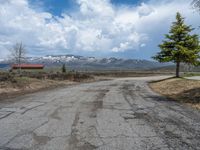 Utah Rural Landscape: Lake and Majestic Mountains