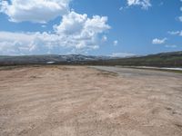 Utah Rural Landscape with Mountain Views