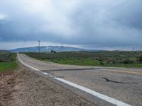 Utah's Rural Landscape: Road Through Fields