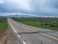 Utah's Rural Landscape: Road Through Fields