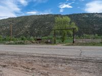 Rural Road in Utah: Exploring a Picturesque Mountain Landscape