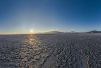 Utah's Salt Lake City: Clear Sunrise Landscape