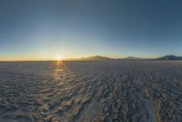 Utah's Salt Lake City: Clear Sunrise Landscape