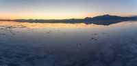 Utah's Salt Lake City Dawn Landscape