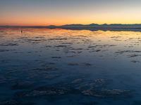 Utah's Salt Lake City Dawn Landscape