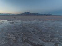 Utah's Salt Lake City: Desert Mountain Night View