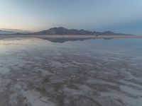 Utah's Salt Lake City: Desert Mountain Night View