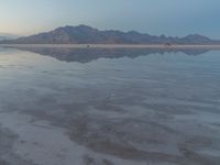 Utah's Salt Lake City: Desert Mountain Night View