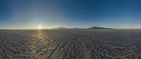 Utah's Salt Lake City: Landscape at Sunrise