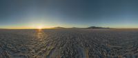 Utah's Salt Lake City: Landscape at Sunrise