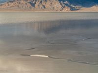 Utah's Salt Lake under Sunshine: A Nature's Packshot