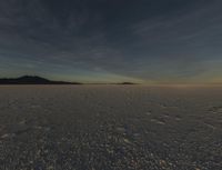 Utah Salt Lake at Dawn - Serene Desert Landscape with Mountains and Calm Surface