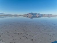 Utah's Salt Lake Desert Mountain Landscape