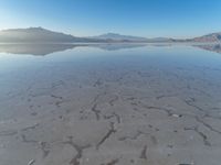 Utah's Salt Lake Desert Mountain Landscape