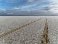 Utah's Salt Lake Desert: Expansive Open Space