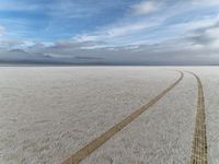 Utah's Salt Lake Desert: Expansive Open Space