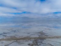 Utah Salt Lake Landscape with Mountain Sunshine