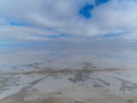 Utah Salt Lake Landscape with Mountain Sunshine