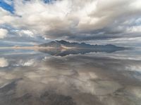 Utah's Salt Lake Landscape on a Sunny Day