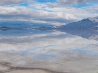 Nature's Scenic View in Utah's Salt Lake