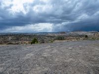 Utah Scenic Landscape: Asphalt Road Amidst Open Space