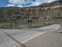 Utah Scenic Road: Winding Through Mountains