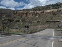 Utah Scenic Road: Winding Through Mountains