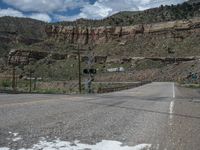 Utah Scenic Road: Winding Through Mountains