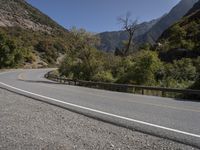 Utah Scenic Road through Majestic Mountains