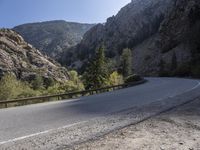 Utah Scenic Road through Mountain Highlands