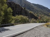 Utah Scenic Road Mountain Landscape 001