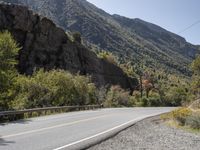 Utah Scenic Road Mountain Landscape 002