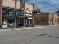 Shopping Town in Utah: A Cloudy Urban Landscape