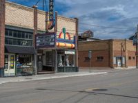 Shopping Town in Utah: A Cloudy Urban Landscape